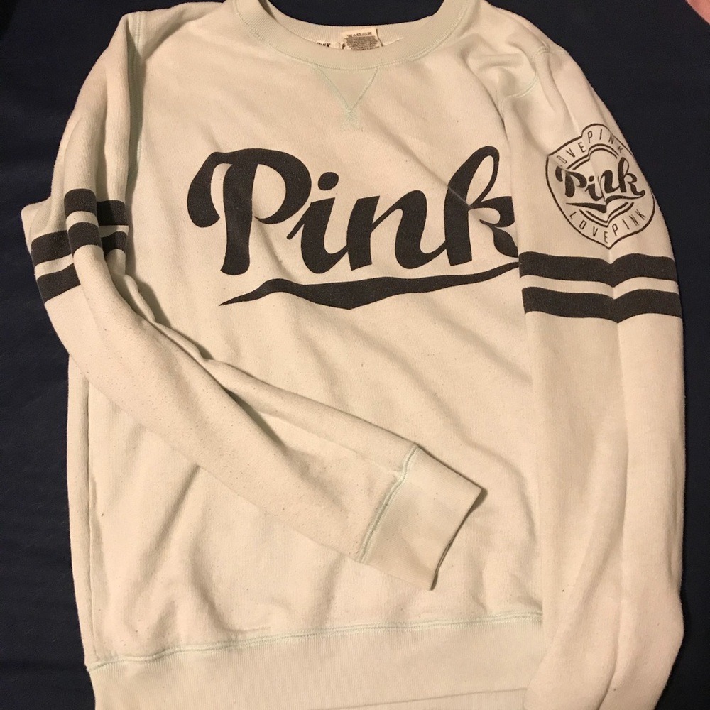 VS Pink Crewneck Pullover